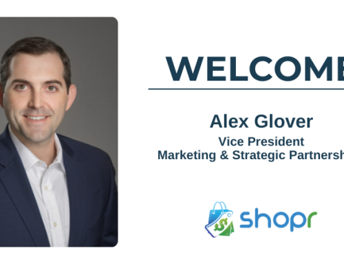 Alex Glover Joins Shopr Rewards as VP of Marketing and Strategic Partnerships