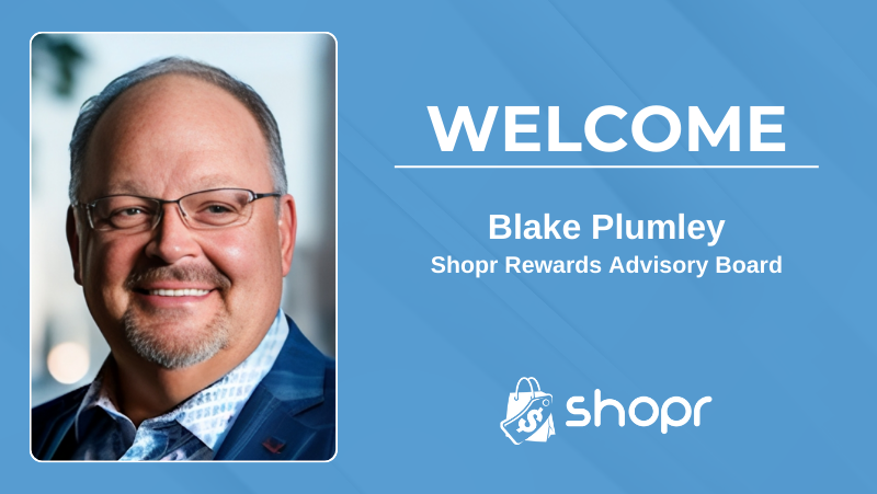 Luxury Market Innovator Blake Plumley Appointed to Shopr Rewards Advisory Board