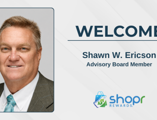 Shopr Rewards Appoints Hospitality Executive Shawn W. Ericson to Advisory Board